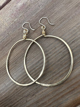 Load image into Gallery viewer, Brass Hoops (all sizes)