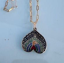 Load image into Gallery viewer, Peacock necklace