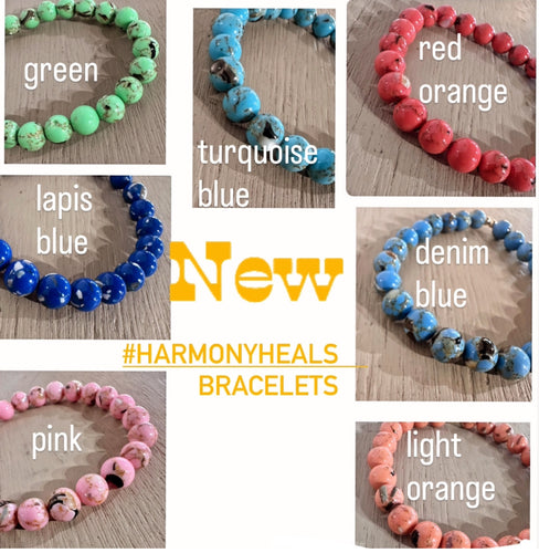 Multi color Shell beads