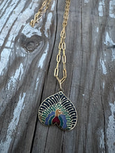 Load image into Gallery viewer, Peacock necklace