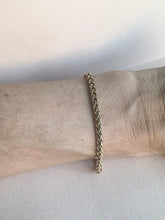 Load image into Gallery viewer, Braided rope Goldtone bracelet