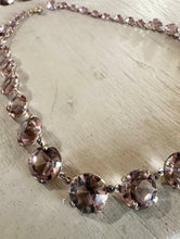 Load image into Gallery viewer, Antique, collet-set amethyst rivière Art Deco necklace (Anna Wintour)