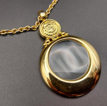Load image into Gallery viewer, Liz Claiborne magnifying glass pendant