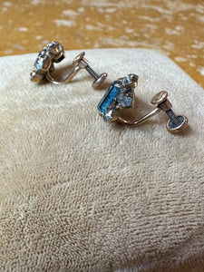 Phyllis screw on gold butterfly earrings