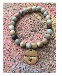 Personalized Stretchy stone bracelet