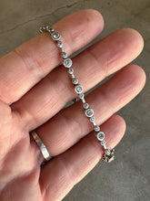 Load image into Gallery viewer, Stunning tennis sterling bracelet