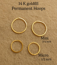 Load image into Gallery viewer, Permanent Hoops