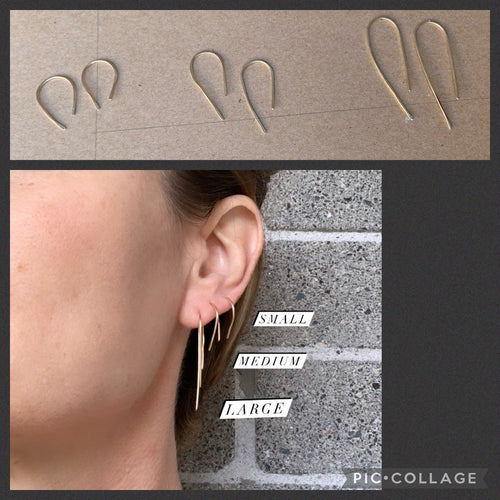 Horseshoe earrings