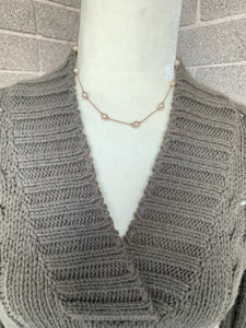 Tin Cup necklace