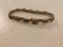 Load image into Gallery viewer, Vintage pavé diamond bracelet