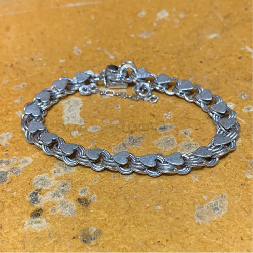 Sterling Heart bracelet