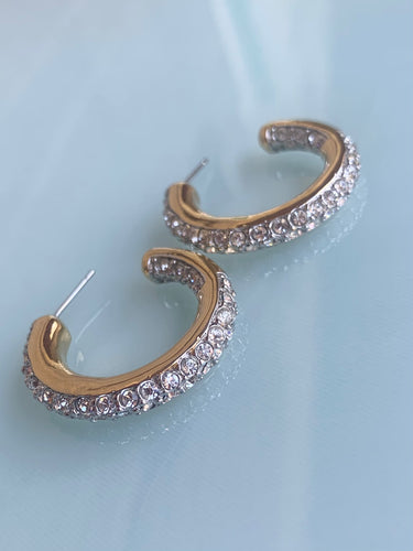 Sparkly hoops