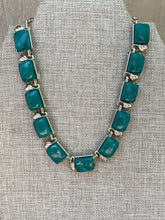 Load image into Gallery viewer, Coro emerald green thermoset necklace