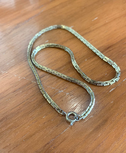 Vintage Boston link gold choker