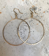 Load image into Gallery viewer, Medium hoops (gold or silver)