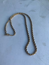 Load image into Gallery viewer, Gold rope chain