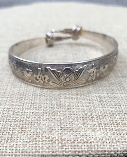 Tibetan silver cuff