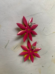 Sixties Flower earrings