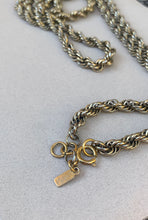 Load image into Gallery viewer, Monet goldtone rope chain
