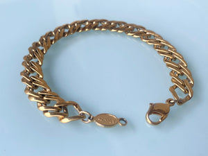 Napier gold chain bracelet