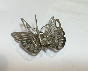 Trifari 3-D butterfly brooch