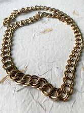 Load image into Gallery viewer, Double Link long chain necklace