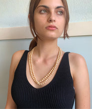 Load image into Gallery viewer, Stunning 2 strand cream pearls