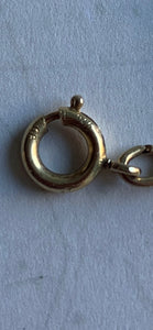 Vintage gold rope chain