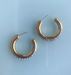 Sparkly hoops