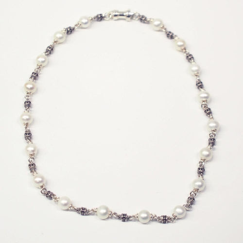 Michael Dawkins cultured pearl choker